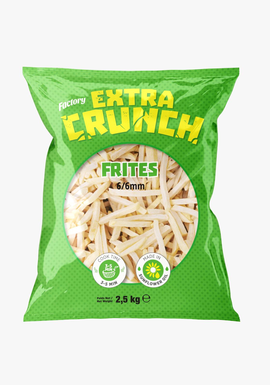 Extra Crunch Fries 6/6mm